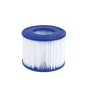 Filter cartridge | Blue and white Type VI pleated filter cartridge included with the spa
