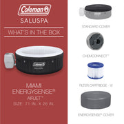 Included accessories | Manufacturer graphic of the standard cover, ChemConnect, filter, and EnergySense cover