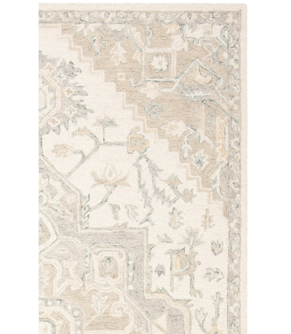 Safavieh Barden Hand Tufted Oriental Wool Area Rug, Ivory / Beige