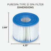 Cartridge | Type S1 filter sized for simple replacement