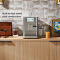 Specs | KitchenAid KF8 espresso machine milk frothing system and drink selection guide