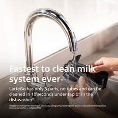 Detail | LatteCrema milk frothing system close-up