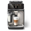 Front | Front view of the fully automatic espresso machine in stainless steel finish