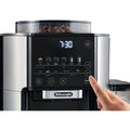 Detail | De'Longhi TrueBrew coffee maker brewing operation detail with carafe