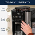 Specs graphic | De'Longhi TrueBrew coffee maker Bean Extract Technology diagram