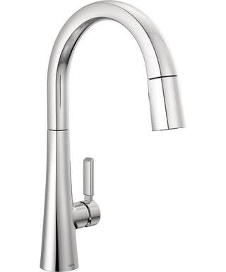 Monrovia Pull Down Single Handle Kitchen Faucet in Chrome