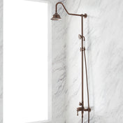 Alliston Pressure Balanced Shower System with Shower Head, Hand Shower, Rough In Included in Oil Rubbed Bronze