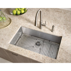 Prep 1800 Series Stainless Steel Undermount 31" x 18" Single Bowl Kitchen Sink | product photo