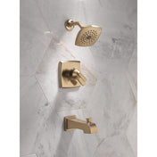 Ashlyn Complete Shower System Trim Kit in Champagne Bronze