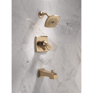 Ashlyn Complete Shower System Trim Kit in Champagne Bronze