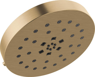 Multi Function Adjustable Shower Head in Lumicoat Champagne Bronze
