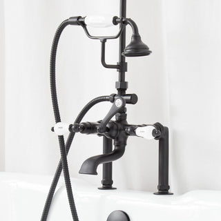 60" Tub & Shower Faucet in Matte Black