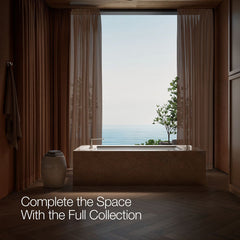 Kohler Composed Double Handle Deck Mounted Roman Tub Faucet Trim with Diverter in Vibrant Brushed Nickel | product photo