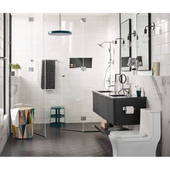 Annex Rail Slide Bar Shower Pipe in Chrome | product photo