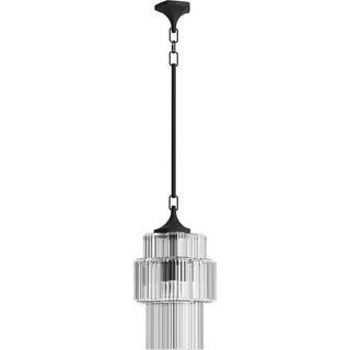 Occasion 3 Light Pendant in Matte Black