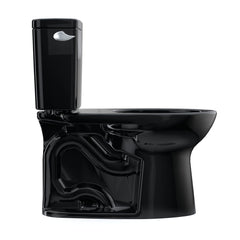 Drake® Two-Piece Elongated 1.28 GPF TORNADO FLUSH® Toilet, Ebony | product photo