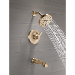 Tetra Bathtub Faucet Trim Kit, Bathtub Faucet Set, Shower Head and Handle Set, Bathtub Kit in Champagne Bronze | product photo