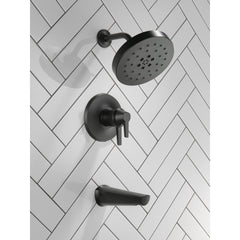 Galeon™ Tub and Shower Faucet in Matte Black | product photo
