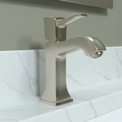 Metropol Classic Single-Hole Faucet 110 with Drain Assembly, 1.2 GPM in Brushed Nickel | product photo