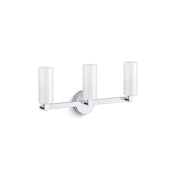 Crue Three-Light Sconce in Polished Chrome