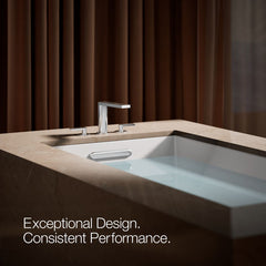 Kohler Composed Double Handle Deck Mounted Roman Tub Faucet Trim with Diverter in Polished Chrome | product photo