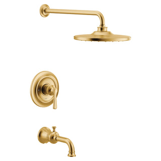 Colinet M-CORE 3-Series 1-Handle Eco-Performance Tub And Shower Trim Kit, Valve Required in Brushed Gold