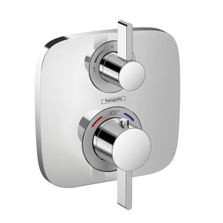 Ecostat E Temperature Memory Thermostatic Valve Trim with Diverter in Chrome