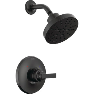 Tetra Shower Faucet Trim Kit, Shower Faucet Set, Shower Head and Handle Set, Shower Kit in Matte Black