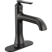 Bonacci Single Hole Bathroom Faucet with Touch2O and Touchless Technology, Diamond Seal Technology, Matte Black