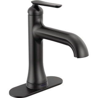 Bonacci Single Hole Bathroom Faucet with Touch2O and Touchless Technology, Diamond Seal Technology, Matte Black