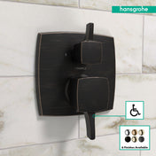 Ecostat Classic Pressure Shower Faucet Trim in Rubbed Bronze
