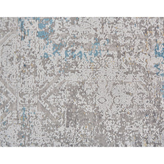 Abstract Area Rug, 6'6" x 9'6" in Ivory