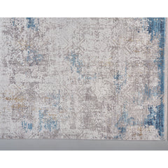 Abstract Area Rug, 6'6" x 9'6" in Ivory
