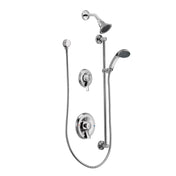 M-Dura Posi-Temp Pressure Balancing Eco-Performance Shower and Handshower Trim, Valve Required in Chrome