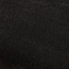 Accent Armchair, Black Boucle with Brown Wood Legs