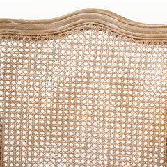 Accent Armchair, Light Pink Velvet with Solid Oak Frame