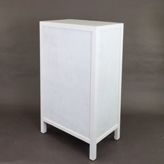 Accent Cabinet, 8 Drawers, Solid Wood, White