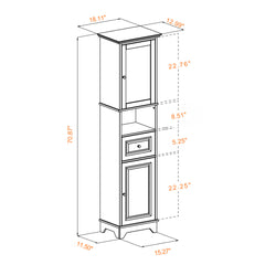 Accent Cabinet, Black Solid and Manufactured Wood with Glass Door