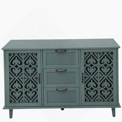 Accent Cabinet, Two Doors and Three Drawers, Manufactured Wood