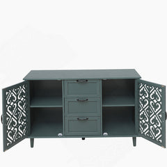 Accent Cabinet, Two Doors and Three Drawers, Manufactured Wood