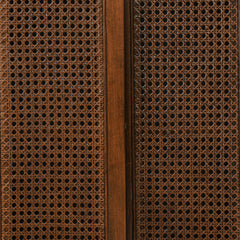 Accent Cabinet, Two Doors, Walnut Wood Grain Finish