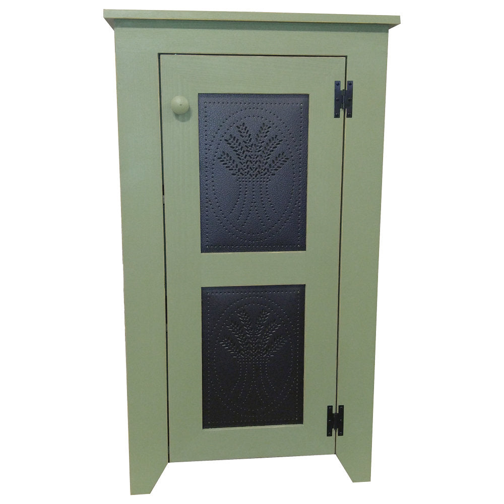Accent Cabinet with 1 Door, Black Solid Wood