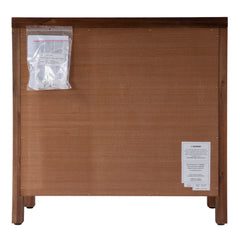 Accent Cabinet with 2 Doors and 1 Drawer in Walnut