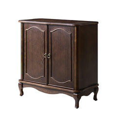 Accent Cabinet with 2 Doors and Adjustable Shelf in Walnut