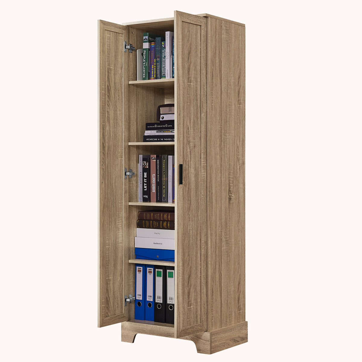 Accent Cabinet with 2 Doors in Gloss Brown