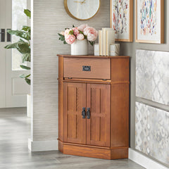 Accent Cabinet with 2 Doors in Oak