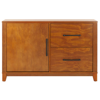 Accent Cabinet with 2 Drawers and 1 Door in Reclaimed Pine and Natural