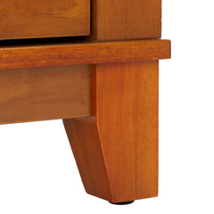 Accent Cabinet with 2 Drawers and 1 Door in Reclaimed Pine and Natural