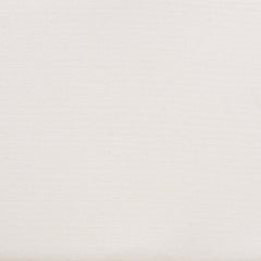 Accent Chair, Natural Rattan Frame, White Polyester Upholstery