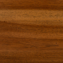 Accent Chest, 3 Drawers, Brown Mahogany with Black Metal Frame